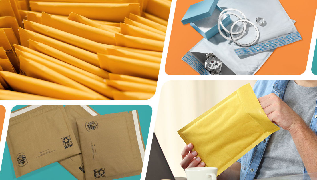 A collage featuring MailerShop.ca's branding colours and mailer selection.