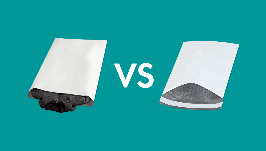 Poly Mailers vs Poly Bubble Mailers
