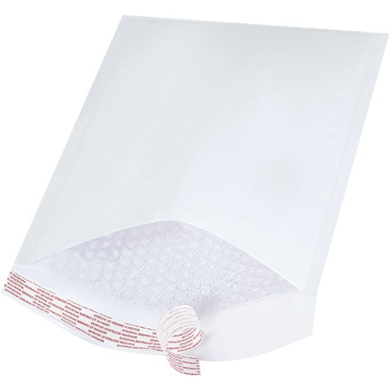 Bubble Mailers, White, #4, 9 1/2 x 14 1/2"