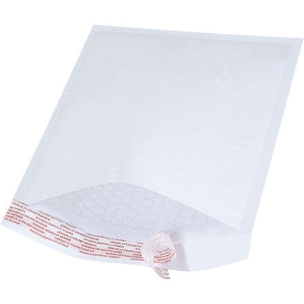 Bubble Mailers, White, #2, 8 1/2 x 12"