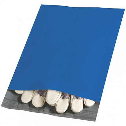 Poly Mailers, Blue, 10 x 13"